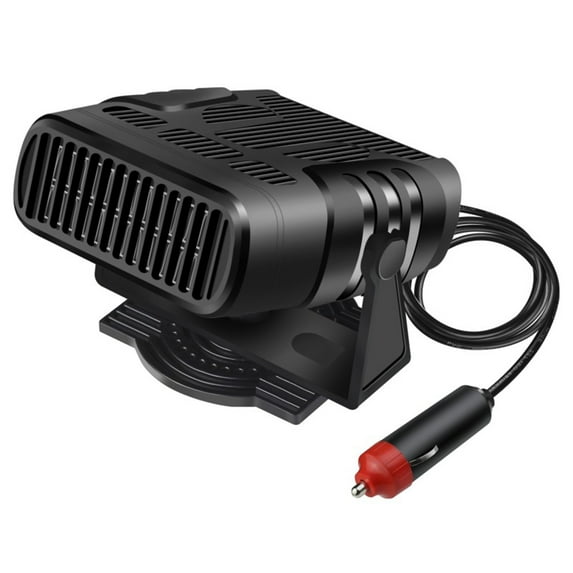 EUDIDV Portable Room Heater High-Power Car Heater Defroster Car Heater Car Fan Heater 12V Fast Heating Demister 120W High-Power 2 Gears 360 ° Angle Adjustment Electric Heater