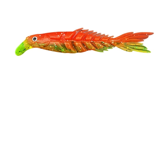 EUDIDV Realistic Animal Fishing Lures​; Mino Fish Road Ya Bicolor Multi Fish Soft Bait Multicolor Multi Size Scissors Fish Tail False Bait Soft Bait;Durable Fishing Lures​