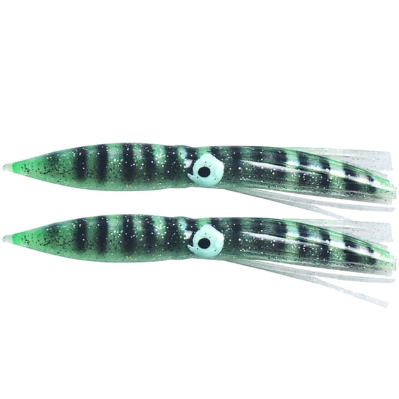 EUDIDV Realistic Animal Fishing Lures; Squid skirt Bait Bait S alt Water Soft Fishing Bait 2Pcs;Durable Fishing Lures