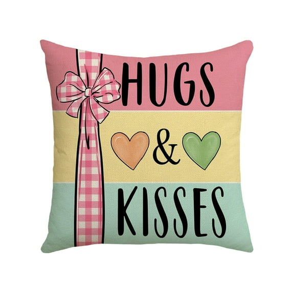 EUDIDV Romantic Presents New Valentine's Day For Girlfriend Pillow Love Cushion Home Printing Pillow Set Sofa Bedside Cushion Valentine's Decor