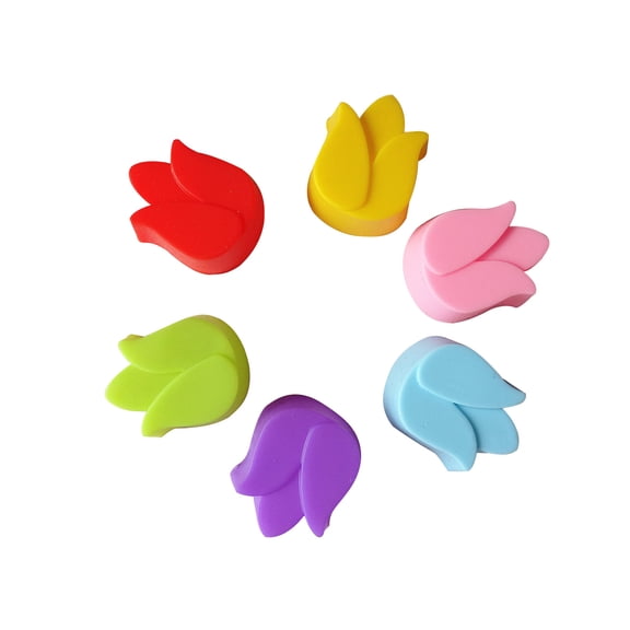 EUDIDV Silicone Bundt Cake Mold 3CM plumeria, jelly pudding, random color Cake Molds Mini