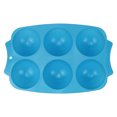 thumbnail image 1 of EUDIDV Silicone Bundt Cake Mold 6 Even Semi Sphere Cake Baking DIY Fondant Chocolate Cake Decoration Tools Kitchen Baking Tools Cake Molds Mini, 1 of 1