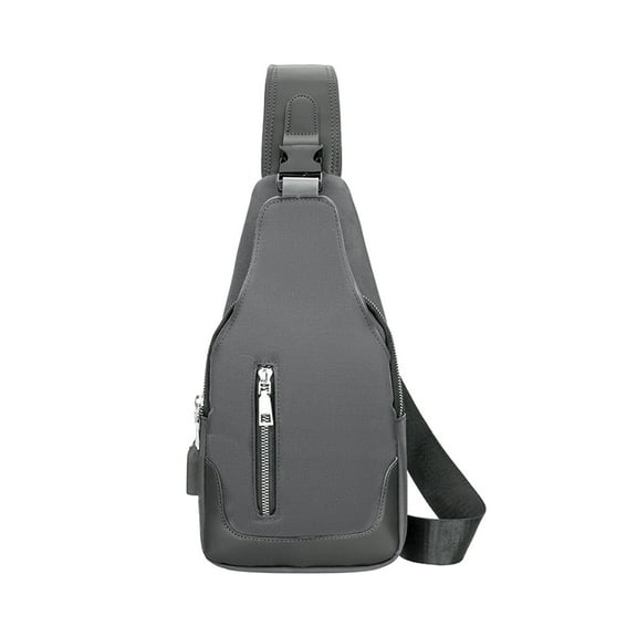 EUDIDV Sling Bag,Chest Bag, Men's Crossbody Bag, Casual Shoulder Bag, Lightweight Sports Men's Korean Crossbody Bag, Outdoor Small Backpack, Hanging Bag, Trendy Label,Crossbody Bag,Small Backpack