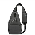thumbnail image 1 of EUDIDV Sling Bag,Chest Bag Outdoor Sports Crossbody Bag Large Capacity Nylon Leisure Shoulder Bag,Crossbody Bag,Small Backpack, 1 of 1