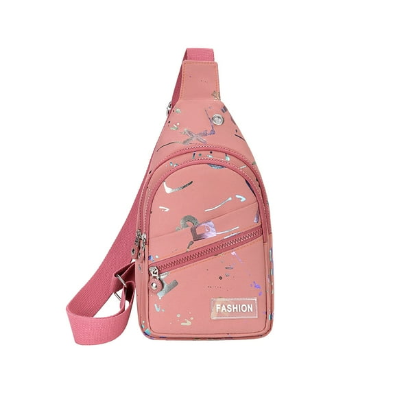 EUDIDV Sling Bag,Crossbody Running Pack With Adjust Running Belts And 2 Zippers Pockets For Women And Men Workout Travelling Jogging Cycling Hiking Waist Pack,Crossbody Bag,Small Backpack