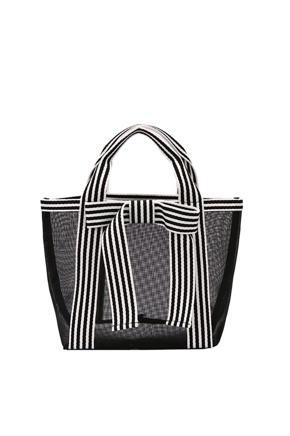 Sling Bag,Ladies Transparent Hollow Handbag Transparent Mesh Tote Bag Fashion Shoulder Messenger Bag Travel Tote,Crossbody Bag,Small Backpack