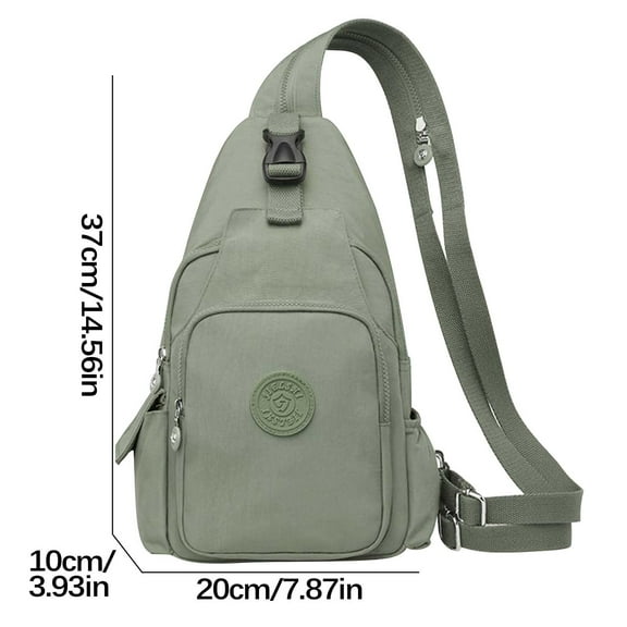 EUDIDV Sling Bag,Large Capacity Multi Travel Bag Chest Bag Shoulder Bag Messenger Bag Shoulder Bag Travel Chest Bag Casual Backpack For Traveling Hiking,Crossbody Bag,Small Backpack