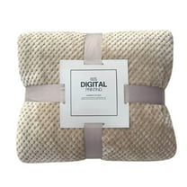 EUDIDV Soft Snuggle Blanket Sofa Couch Flannel Blankets - Soft Warm Plaid Fleece Bed Blanket Large Mesh Flannel Blankets Thick Breathable Warmth Wrapped