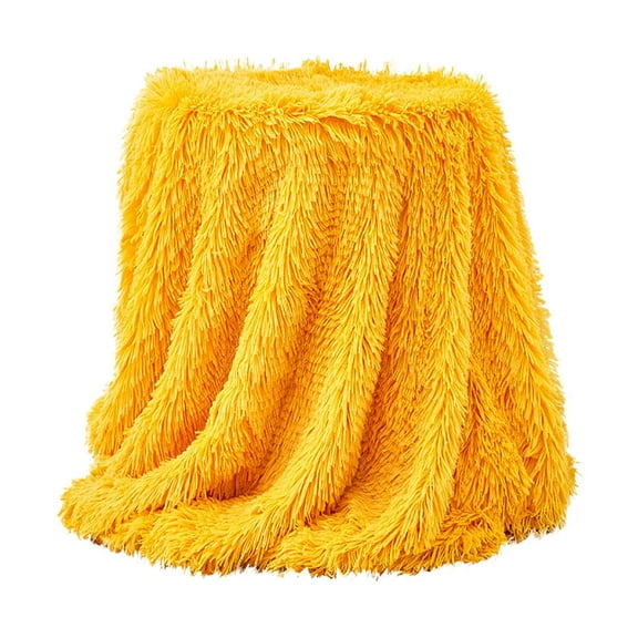 EUDIDV Soft Snuggle Blanket Solid Color Plush Blanket Blanket Sofa Blanket Cover Blanket Bed Tail Blanket Warmth Wrapped