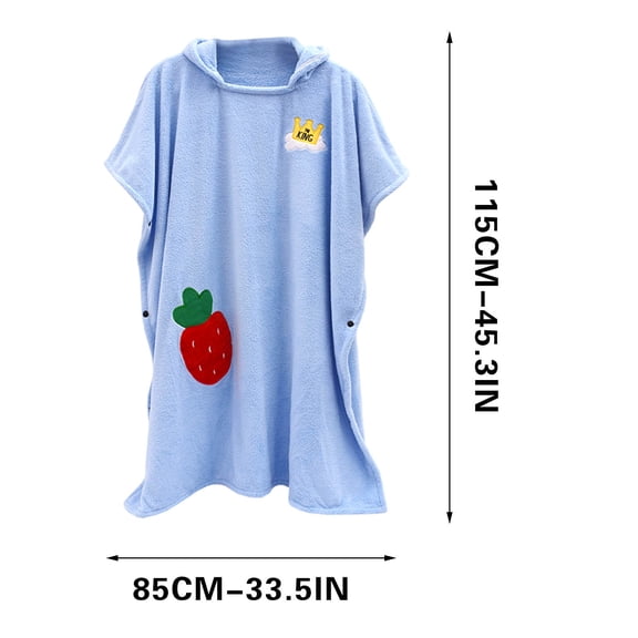 EUDIDV Soft Towel Absorbent Towel Coral Velvet Adult Wearable Bath Towel, Female Hooded Cloak, Bathrobe, Soft And Absorbent Household Bath Towel, Bath Towel Large Towel