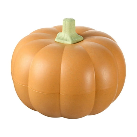 EUDIDV Spooky Candy Tote Pumpkin Candy Box Living Room Coffee Table Snack Melon Storage Box Double Layer Fruit Plates Jack-O'-Lantern Candy Bags