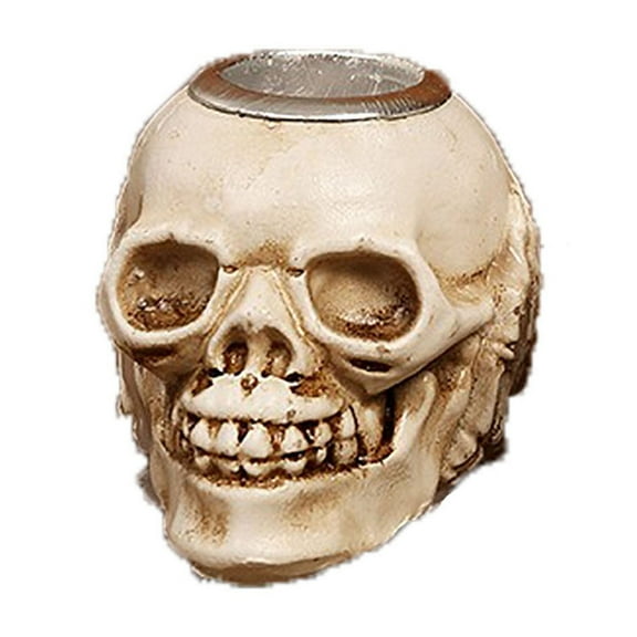 EUDIDV Spooky Halloween Ornaments Halloween Skeleton Candlestick Halloween Horror Decorative Skeleton Candlestick Creepy Halloween Props