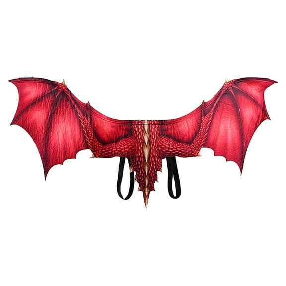 EUDIDV Spooky Ornaments Halloween Dinosaur Costume Role Play Wing Accessories Decoration Creepy Props