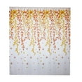 thumbnail image 1 of EUDIDV Stylish Drape Leaves Sheer Curtain Tulle Window Voile Drape Valance 1 Panel Fabric Classic Curtains, 1 of 8