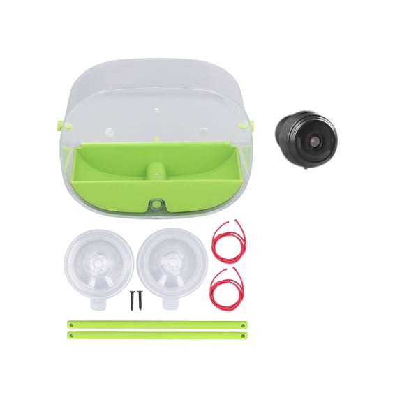 EUDIDV Suet Bird Feeder Bird Feeder With Camera HD 1080P Night Version Camera WiFi Hotspot For Remote Connection To Mobile Phone For Outdoor Bird Watching Pictures Avian Feast Station