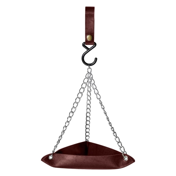EUDIDV Suet Bird Feeder Bird Feeder Leather Bird Foraging Basket Outdoor Hook Bird Feeder Hot Selling Avian Feast Station