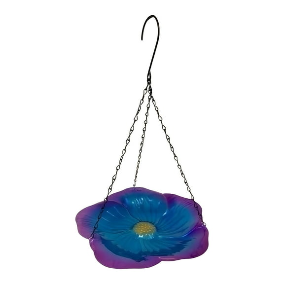 EUDIDV Suet Bird Feeder Hanging Bird Feeder Bird Feeder Hanging For Garden Yard Outside Hanging Bird Feeder Tray - Metal Mesh Platform Feeders For Birds Avian Feast Station