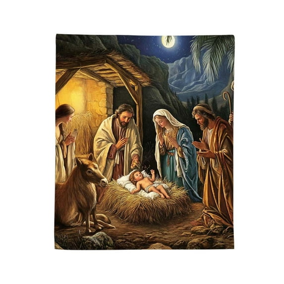 EUDIDV Thermal Blanket Christmas Blanket Flannel Blanket Sofa Nap Blanket 70x100cm Soft Blanket