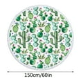 thumbnail image 1 of EUDIDV Towel - Quick Dry Round Printed Microfiber Beach Towel Super Lightweight Colorful Bath Towel Sandproof Beach Blanket Beach Mat Multi-Purpose Towel For Travel Swimming Pool Beach Towel, 1 of 5
