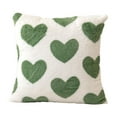 thumbnail image 1 of EUDIDV Valentine's Decor Cushion Cover Plushs Pillow Cover Valentine's Day Green Love Pillow Cover Living Room Sofa Decorative Cushion Cover Romantic Presents, 1 of 7