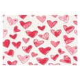thumbnail image 1 of EUDIDV Valentine's Decor Valentine's Day Love Placemat Festive Party Dining Room Table Cover Home Kitchen Table Heat Mat Romantic Presents, 1 of 5