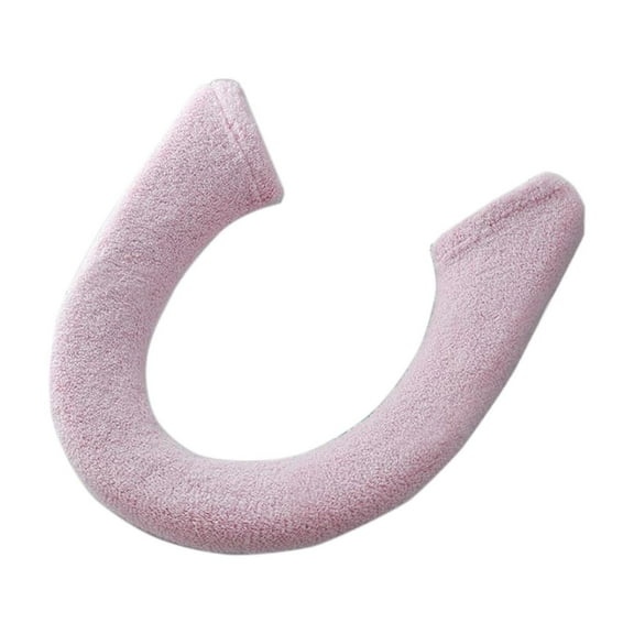 EUDIDV Warmer Button Toilet Cover Household Winter Thick Plush Toilet Mat Toilet Cover Four Seasons Universal Plush Toilet Ring Pad Washable Toilet Seat