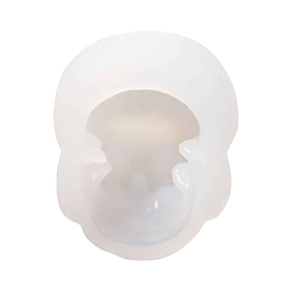 EUDIDV Witchy Candle Base 1 Pcs Candle Mould Single Little Skull Scented Candle Mould Halloween Spooky Halloween Candlestick