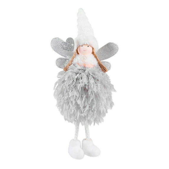 EUDIDV Xmas Decor Items Christmas Decoration Christmas Bow Angel Pendant Christmas Tree Girl Angel Pendant Holiday Decorations