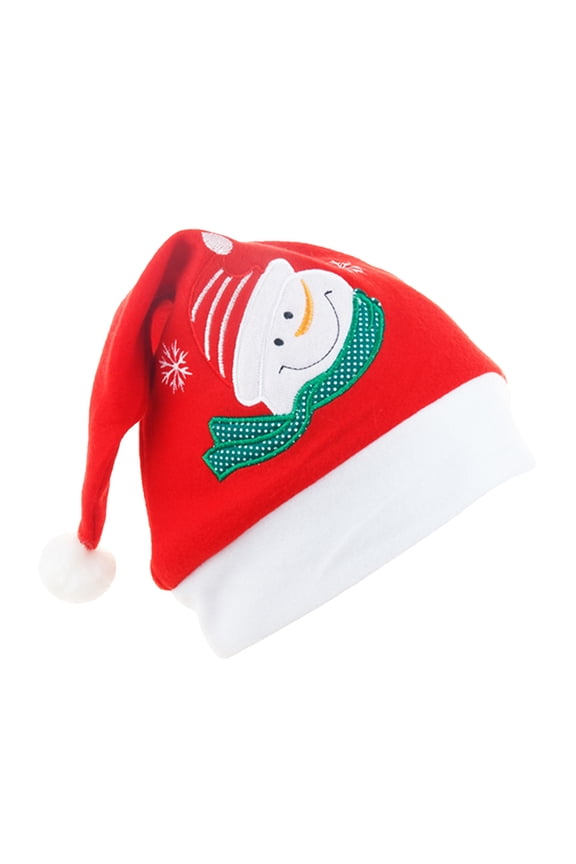Xmas Decor Items Christmas Hat Children's Short Velvet Hat Long Velvet Hat Adult New Holiday Party Decorations Christmas Ornaments