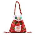thumbnail image 1 of EUDIDV Xmas Decor Items Christmas Santa Snowman Decorative Gift Bag For Candy Stocking Filler Christmas Ornaments, 1 of 3