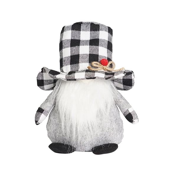 EUDIDV Xmas Decoration Ornaments Christmas Decorations Faceless Doll Figurine Child Doll Christmas Figurines