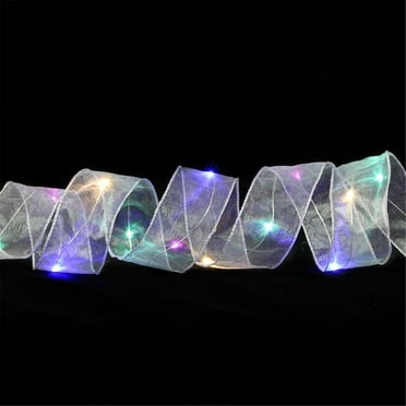 EUDIDV Xmas Decorative Lights Christmas Decoration LED Lights Christmas Tree Ornaments DIY Lace String Lights Festive String Lights