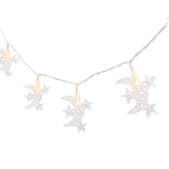 EUDIDV Xmas Decorative Lights LED Christmas Star Lights Christmas Holiday Colored Lights Arrangement Colored Lights String Lights Festive String Lights