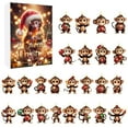 thumbnail image 1 of EUDIDV Xmas Tree Decor 2024 Monkey Pendant Christmas Countdown Calendar Holiday Hanging Decor, 1 of 7