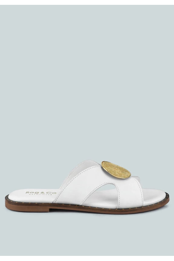 EUDORA Embellished Slip-ons