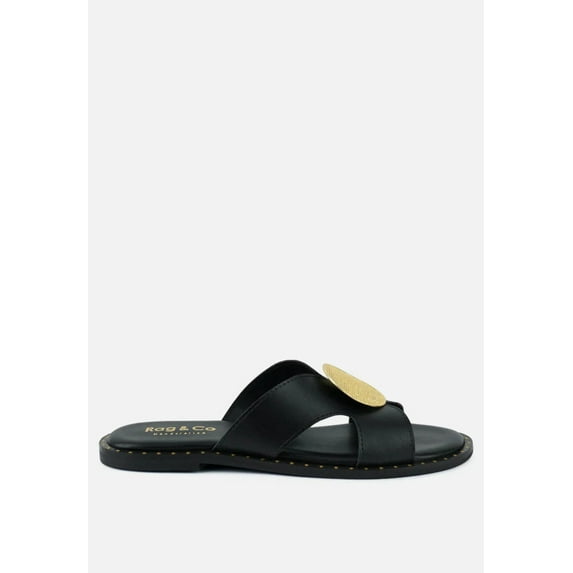 EUDORA Embellished Slip-ons