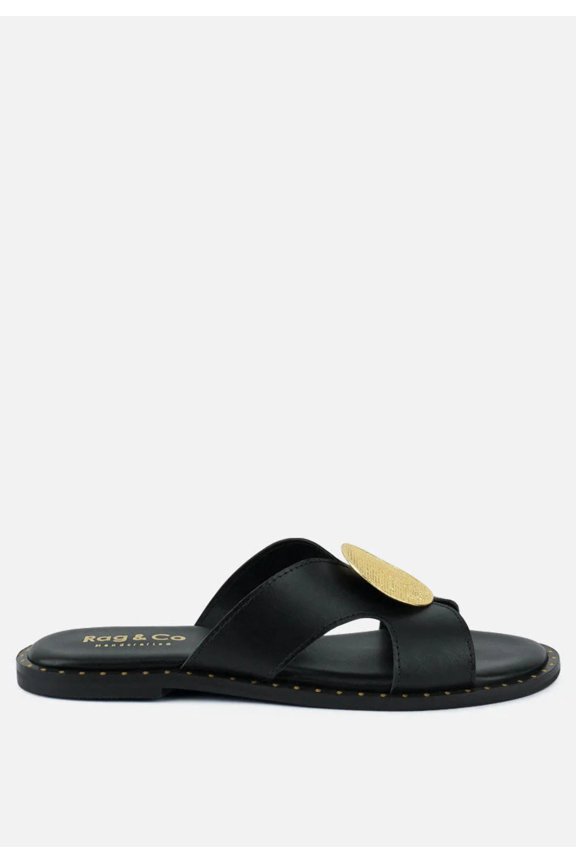 EUDORA Embellished Slip-ons