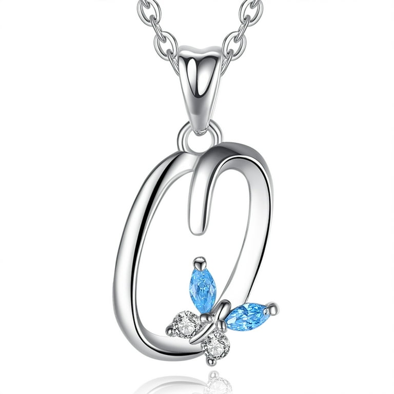 Sterling silver O initial Sterling silver O initial