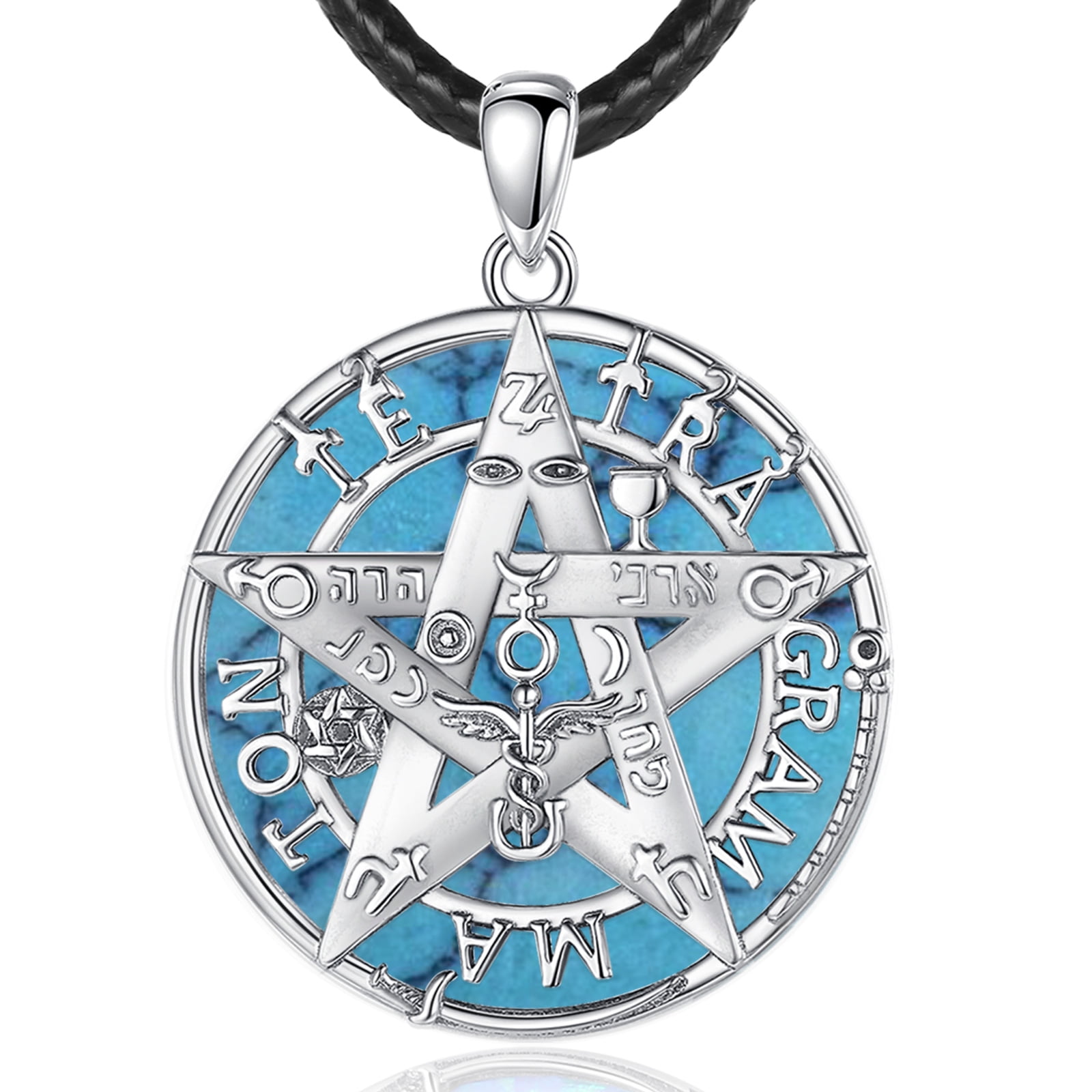 EUDORA Tetragrammaton Amuleto de Proteccion Tetragrammaton Turquoise ...