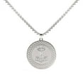 thumbnail image 1 of EUEAVAN Amulet Viking Thor Hammer Silver Round Pendant Necklace Irish Knot Talisman Stainless Steel Long Chain Necklaces Jewelry for Men, 1 of 10