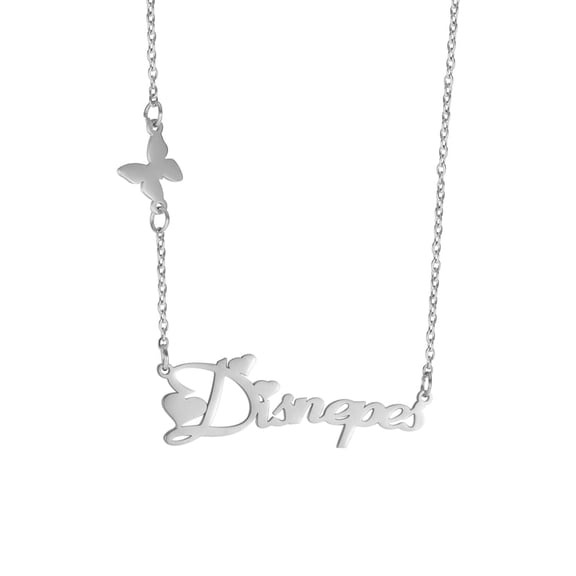 EUEAVAN Personalized Custom Name Necklace With Butterfly For Women Exquisite Love Gift