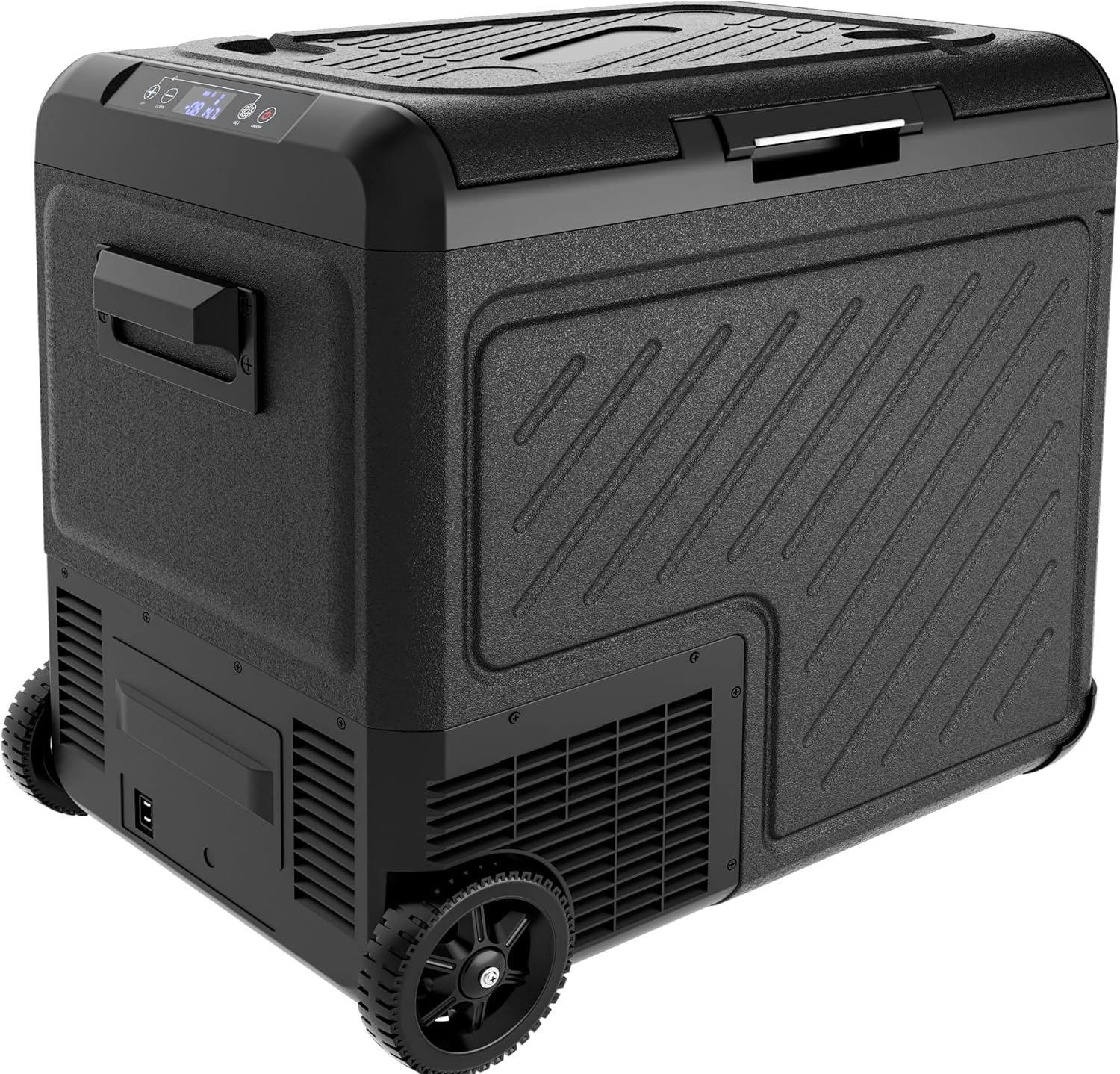 BougeRV Pink 23Qt Car Refrigerator 12 Volt Fridge Portable Freezer Compressor Cooler 12 24v Dc 110 240v Ac 7 50 Rv Truck Vehicle Boat Outdoor Home Us