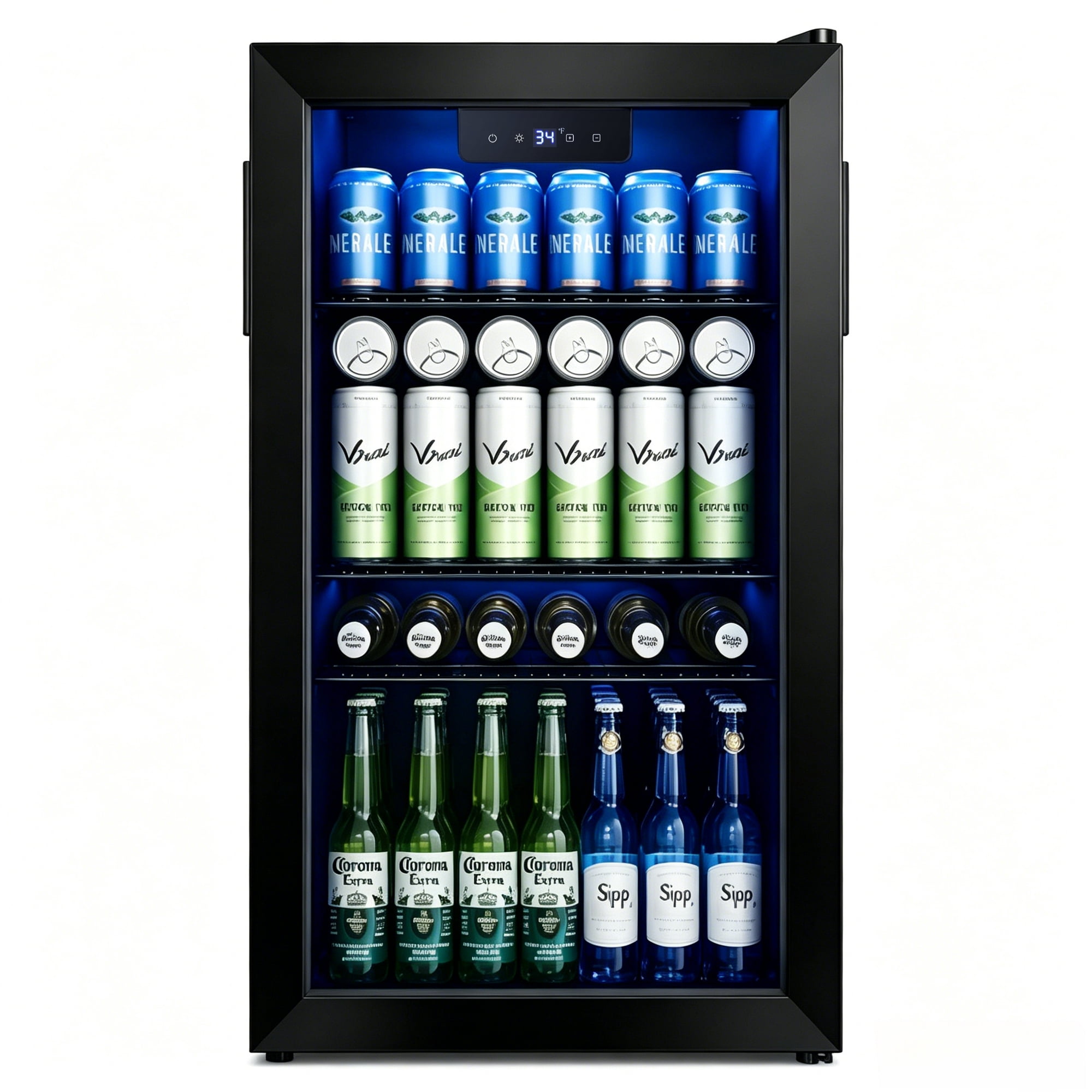 EUHOMY 125 Can Cooler | Refrigerated display for ecommerce