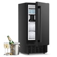 thumbnail image 1 of EUHOMY 66lbs Nugget Ice Maker, Under Counter Ice Machine with Auto Clean, Timer, Drainage, Black, 1 of 9