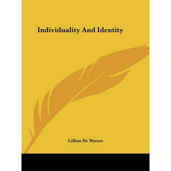 Individuality and Identity