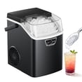 thumbnail image 1 of EUHOMY 33lbs Nugget Ice Maker Countertop, Chewable Pellet Ice Machine, Portable Ice Maker for Home Kitchen Office Bar, 1 of 9