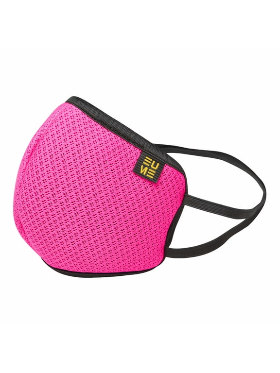 EUME Protect+ 95 Face Mask Washable - Reusable, Anti Dust/Pollution Shield with 4 Layered Ply Protected Mask for Men and Women in Pink (1)