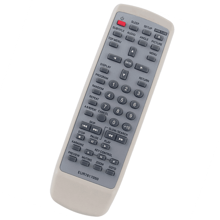 EUR7617050 Replacement Remote Control for Panasonic DVD Player DVD-K45 DVD-RP628