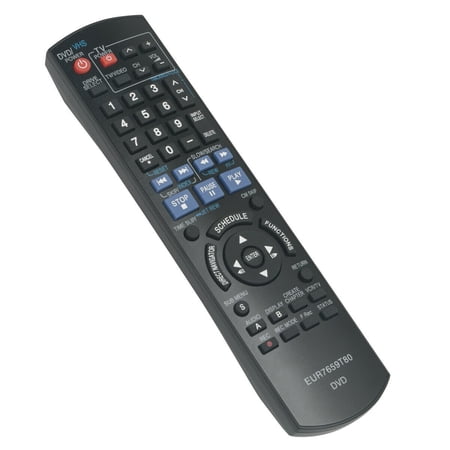 EUR7659T80 Replace Remote for Panasonic DMR-EZ475 DMR-EZ47K DMR-EZ475VK DMR-EZ47