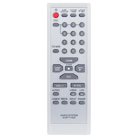 EUR7711020 Replace Remote for Panasonic CD Stereo System SC-PM18 SC-PM16 SA-PM16